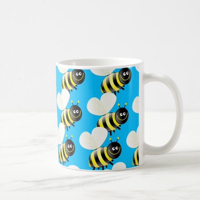 Taza De Café Papel pintado de la abeja (Derecha)