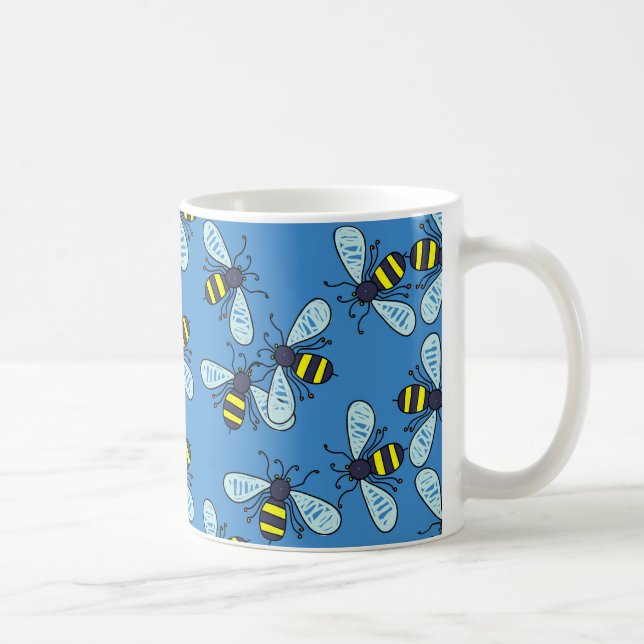 Taza De Café Papel pintado de la abeja (Derecha)