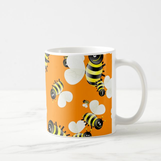 Taza De Café Papel pintado de la abeja (Derecha)