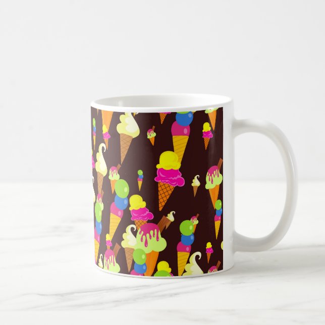 Taza De Café Papel pintado del hielo (Derecha)