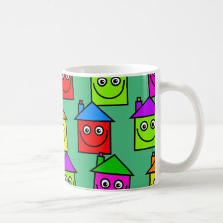 Taza De Café Papel pintado feliz de la casa