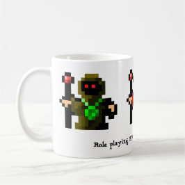 Taza De Café Papel que juega FTW, el brujo, la bruja y Mage