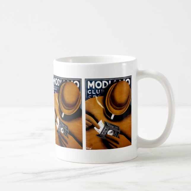 Taza De Café Papeles de cigarrillo de Modiano (Derecha)