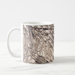 Taza De Café Paperclips para las hojas de papel de sujeción