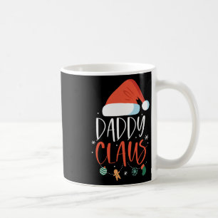 Taza De Café Papi Claus Funny Navidades familiares Parejas Sant