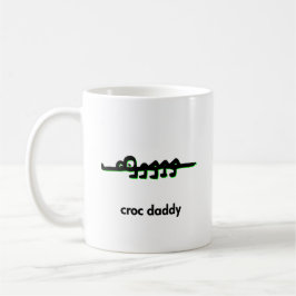 Taza De Café Papi cococodrilo