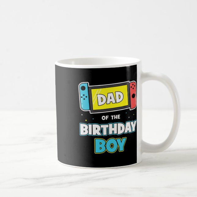 Taza De Café Papi Del Videojuego De Cumpleaños Funny (Derecha)
