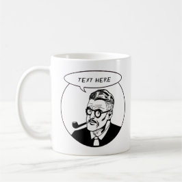 Taza De Café Papi dice "Texto Personalizar"