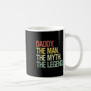Taza De Café Papi El Hombre El Mito De Los Padres De La Leyenda