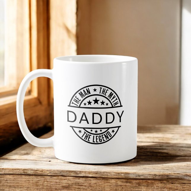 Taza De Café Papi El Hombre El Mito La Leyenda (Subido por el creador)