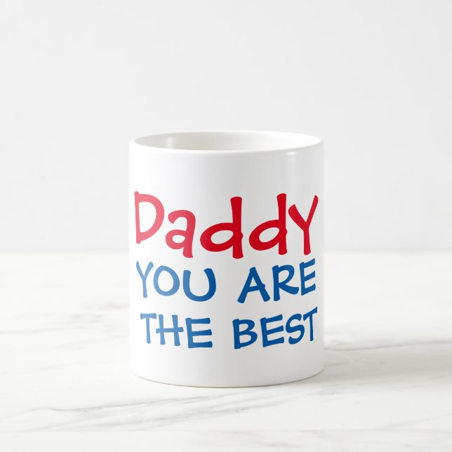 Taza De Café papi, eres el mejor regalo para papá (Centro)