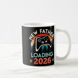 Taza De Café Papi nuevo padre de gamer cargando 2026 Divertido