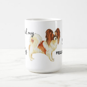 Taza De Café Papillon de rescate