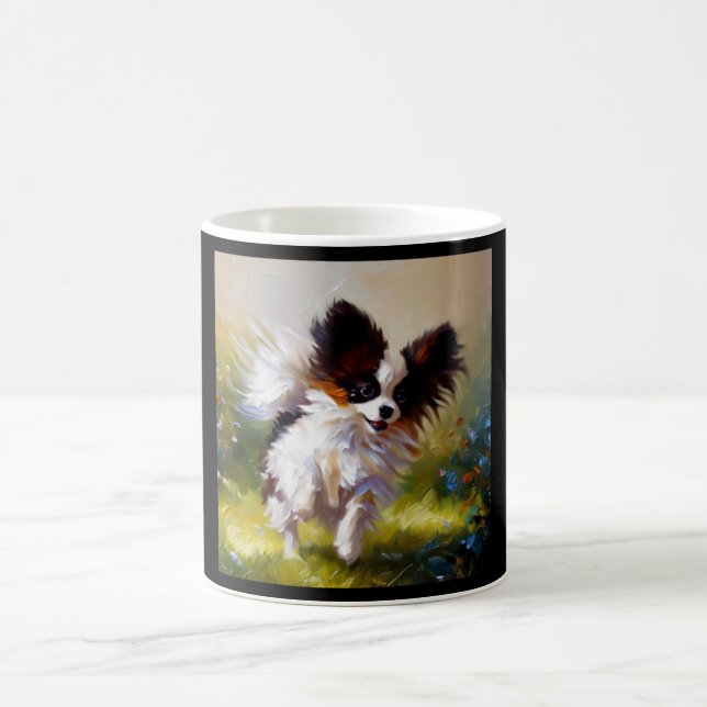 Taza De Café Papillon Dog (Centro)