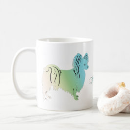 Taza De Café Papillon Dog