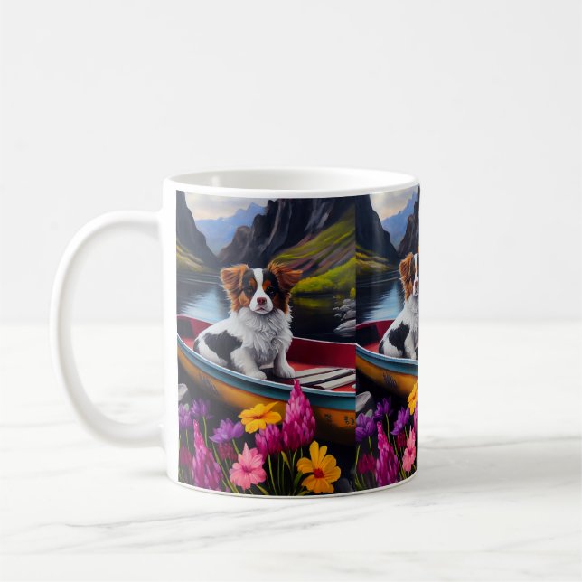 Taza De Café Papillon on a Paddle: Una aventura panorámica (Izquierda)