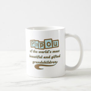 Taza De Café Papou de nietos dotados