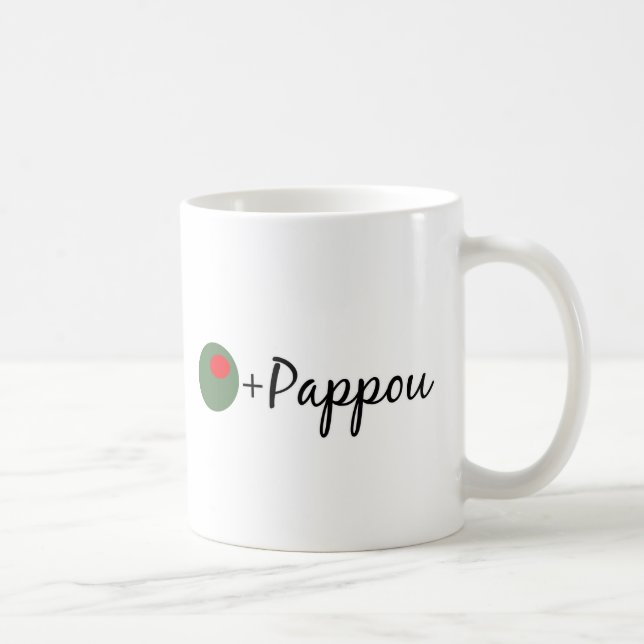 Taza De Café Pappou verde oliva (Derecha)