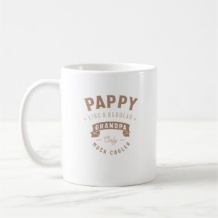 Taza De Café Pappy como un abuelo normal