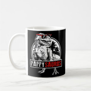 Taza De Café Pappy Saurus T Rex Dinosaur Pappy Saurus Padre