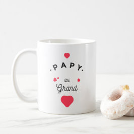 Taza De Café Papy au grand coeur