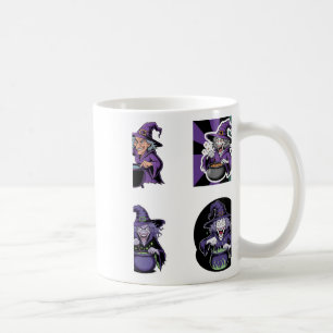 Taza De Café Paquete de Stickers de Bruja - Sticker de Pociones
