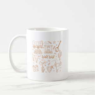 Taza De Café Paquete de Vaquero Occidental