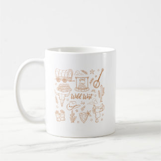 Taza De Café Paquete de Vaquero Occidental