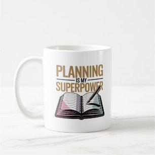 Taza De Café Paquetes de texto de presupuesto de planificación
