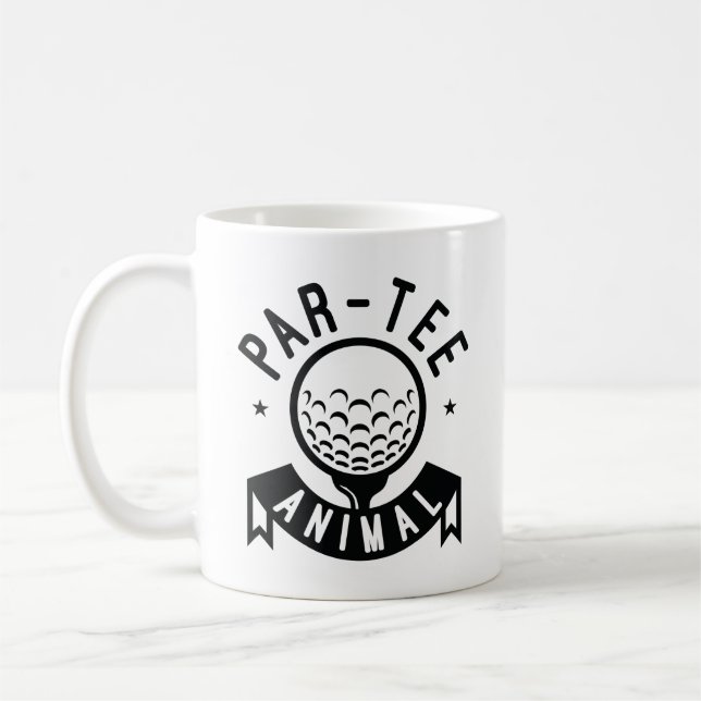 Taza De Café Par-Tee Animal (Izquierda)