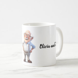 Taza de café para abuelo