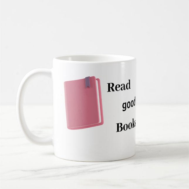 Taza de café para amante de libros estéticos | sol (Izquierda)