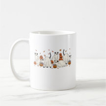 – Taza de café para amantes de gatos espeluznantes