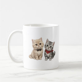 Taza de café para amantes de gatos lindos