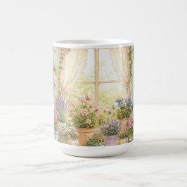 Taza de café para amantes de las plantas y jardine