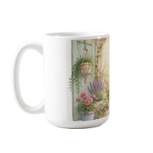 Taza de café para amantes de las plantas y jardine