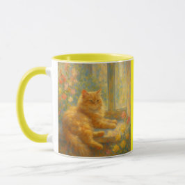 Taza de café para amantes de los gatos