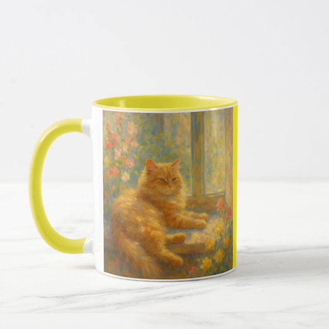 Taza de café para amantes de los gatos (Izquierda)