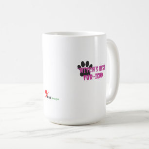 Taza de café para amantes de mascotas con temática