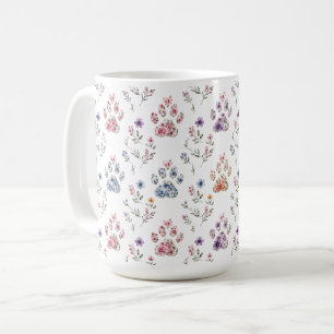 Taza de café para amantes de perros y gatos con ac