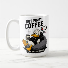 TAZA DE CAFÉ PARA AMANTES DEL CAFÉ PERO PRIMERO CA