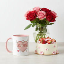 Taza de café para aniversario y día de San Valentí