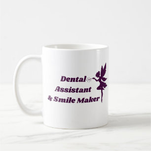 Taza de café para Asistente Dental y Hada Creadora