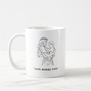 Taza de café para bebé minimalista haz de alegrí
