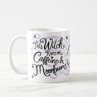Taza de café para brujas | Cafeína y rayos de luna
