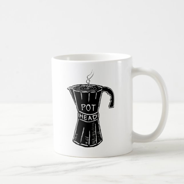 Taza de café para cabeza de olla (Derecha)