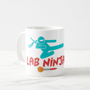 TAZA DE CAFÉ PARA CIENTÍFICO DE LABORATORIO MÉDICO