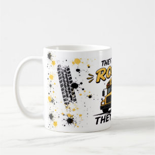 Taza de café para conductor de autobús divertido: