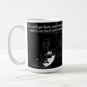 Taza De Café Para conseguir realmente conozca a su amigo, usted
