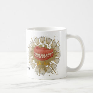 Taza de café para dentista
